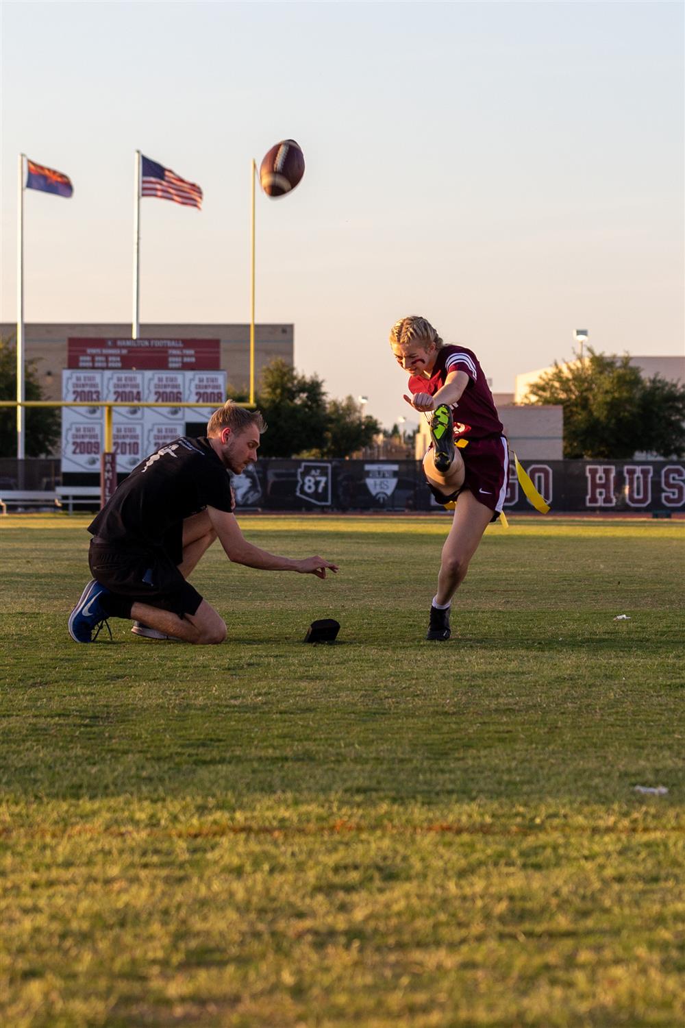 Flag Football Finals, Casteel v. Hamilton